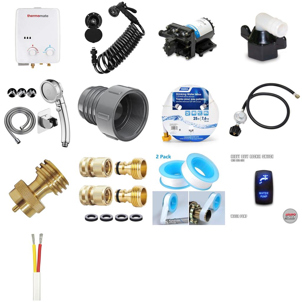 Shower system parts