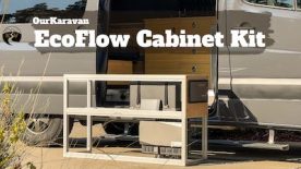 OurKaravan EcoFlow 80/20 cabinet kit