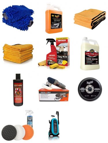 Supplies for Auto Detailing